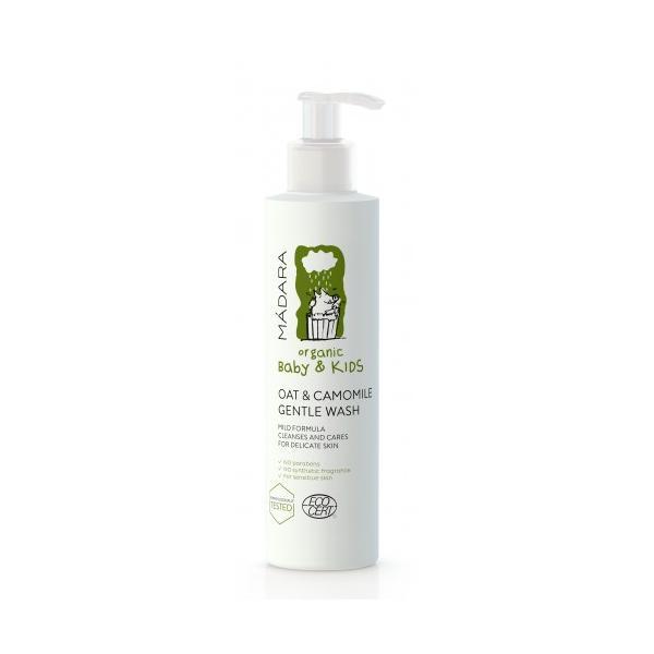 Gel de duş delicat - muşeţel   ovăz madara 200ml