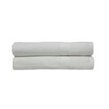 Set 2 prosoape de baie, bumbac 100%, 70x140 cm, 450 gr/mp, alb