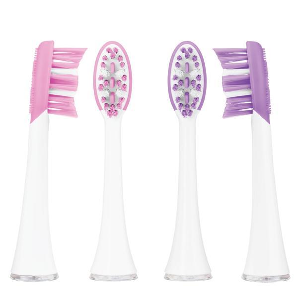 Set 4 rezerve periuta de dinti VITAMMY Aurum Rose, Platinum si Pearl+