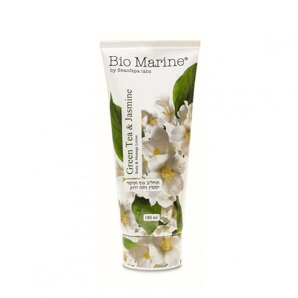 Lotiune de Corp si Masaj cu Ceai verde si Iasomie, pentru toate tipurile de piele, Bio Marine, 180ml Bio Marine Ingrijirea corpului
