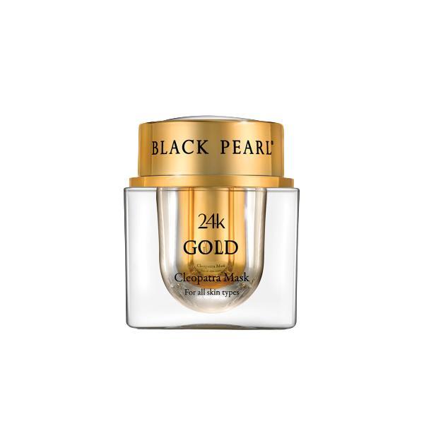 Masca cleopatra cu aur 24k , black pearl, 50ml