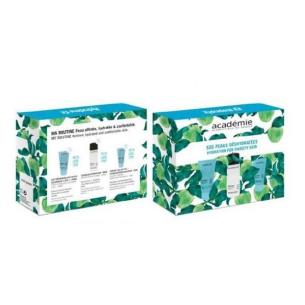 Set cadou Creme Academie Hydraderm Discover Me Creme Veloutte 15ml, Tonic Hydratant 50ml, Lapte demachiant Doux Gommant 40ml, 105ml 105ml imagine 2022