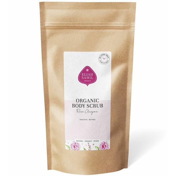 Scrub pentru corp cu trandafiri si argan bio refill eliah sahil 700g