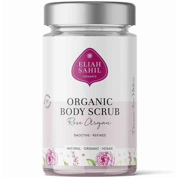 Scrub pentru corp cu trandafiri si argan bio eliah sahil 256g