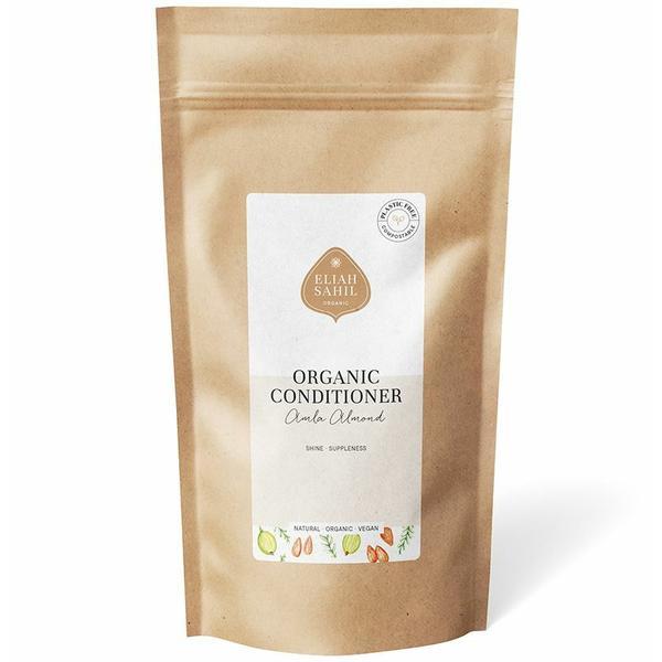 Balsam pentru par pudra cu amla si migdale bio refill eliah sahil 250g