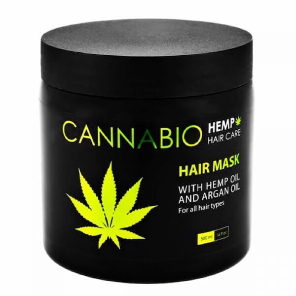 Masca Imbogatita cu Ulei de Canepa si Argan, Cannabio, 500ml 500ML