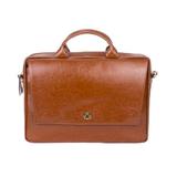 Geanta Laptop Dama Eleganta Piele Naturala Maro Vintage Rimini Felice