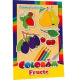 Privim si coloram. Coloram fructe, editura Pegas