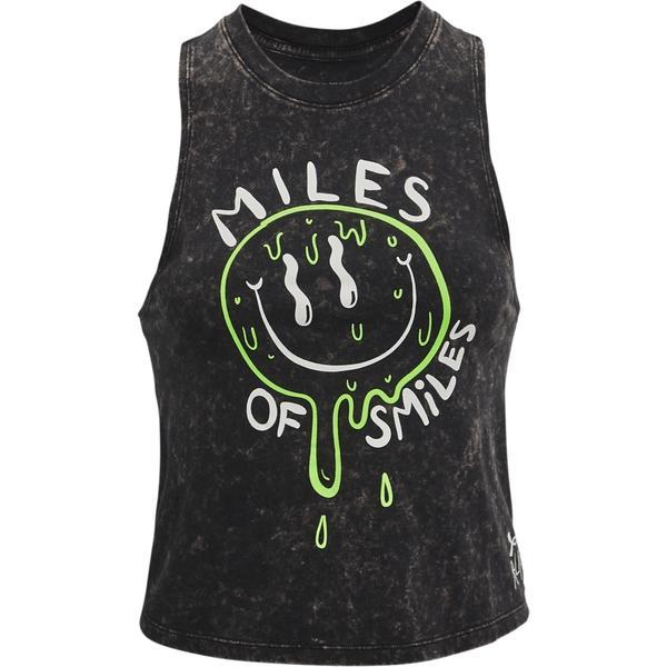 Maiou femei under armour run ur face off tank 1361906-001, m, negru
