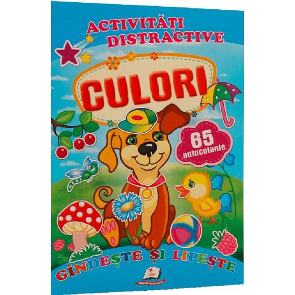 Activitati distractive: culori. 65 autocolante, editura pegas