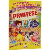 Activitati distractive: Printese. 100 autocolante, editura Pegas