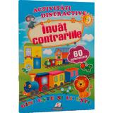 Activitati distractive: Invat contrariile. 60 autocolante, editura Pegas