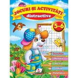 Jocuri si activitati distractive 5-6 ani, editura Pegas