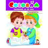 Coloram impreuna cu cei mici. Transportul, editura Pegas