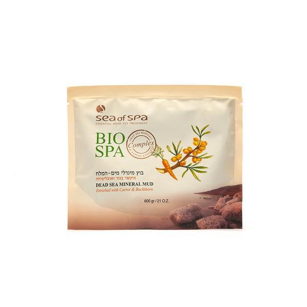 Namol Mineral din Marea Moarta, Imbogatit cu Morcov si Catina, BIO SPA Sea of Spa, 600 g Bio Spa imagine noua
