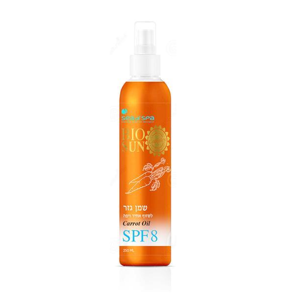 Ulei Autobronzant cu Ulei de Morcov SPF 8, Sea of Spa – Bio Sun, 250ml 250ml