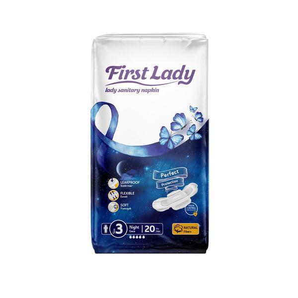 Absorbante zilnice, first lady, night 3, 20 buc