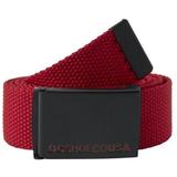 Curea unisex DC Shoes Web Webbing Belt ADYAA03090-RRD0, Marime universala, Rosu