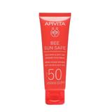 Lotiune de plaja, Anti-Spot & Anti-Age Defense Face Cream SPF50, Apivita, 50ml