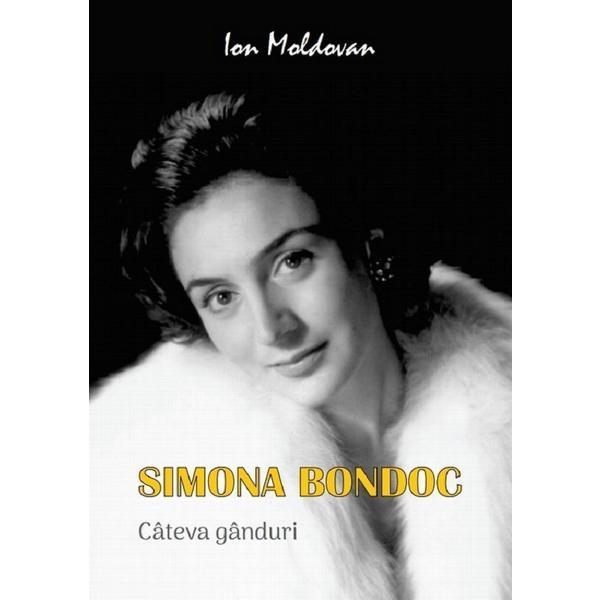 Simona Bondoc. Cateva ganduri - Ion Moldovan, editura Ecou Transilvan