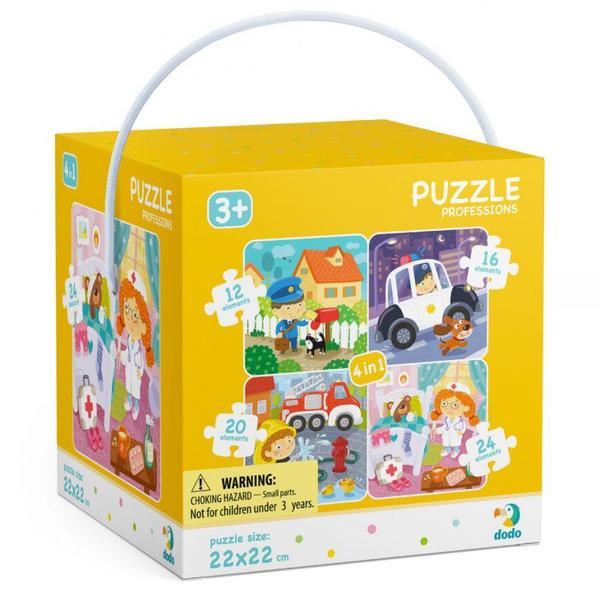 Puzzle 4 in 1 - Meserii (121620 24 piese)