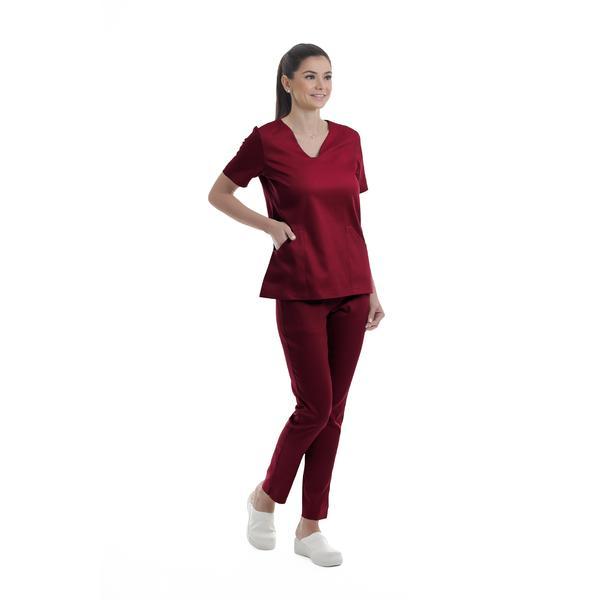 Costum medical dama carré s visiniu s