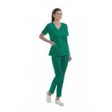 Pantaloni dama 03L verde royal s