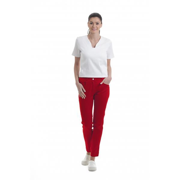 Pantaloni dama 03l rosu xl