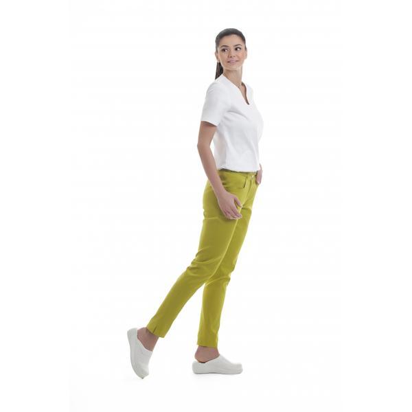 Pantaloni dama 03l mustar m