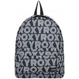 Rucsac Roxy cu model logo - 16 L, Negru cu alb