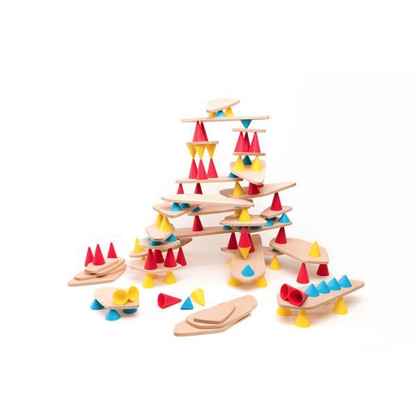 Piks kit - mega set - joc de constructie cu piese sub forma de con