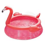 Piscină cu inel gonflabil Summer Waves QS - dimensiuni 183x51cm - Flamingo