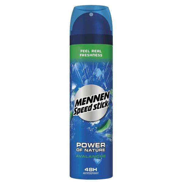 Deodorant antiperspirant spray, Mennen, Speed Stick, Power Of Nature Avalanche, 48 h, 150 ml esteto.ro