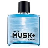 Apa de toaleta Avon Musk Marine, pentru barbati, 75 ml