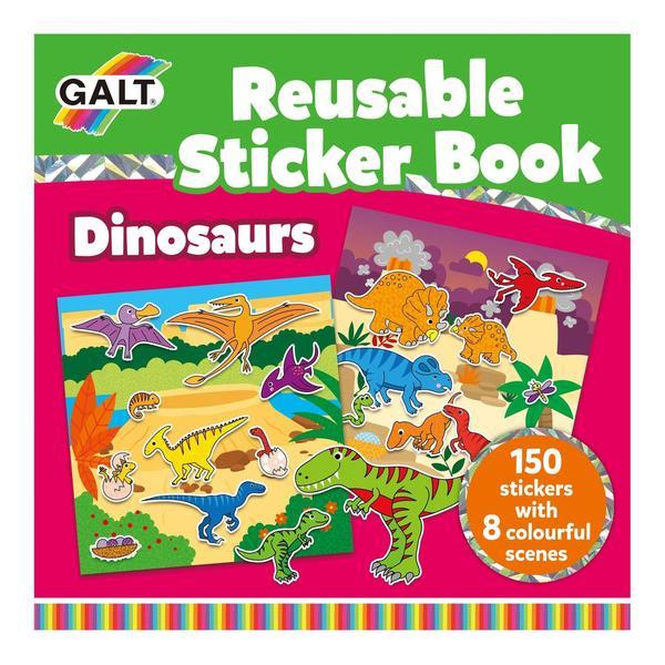 Cartea mea cu stickere - dinozauri
