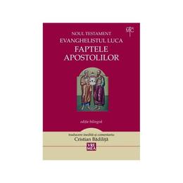 Faptele apostolilor - evanghelistul luca. noul testament - cristian badilita, editura vremea