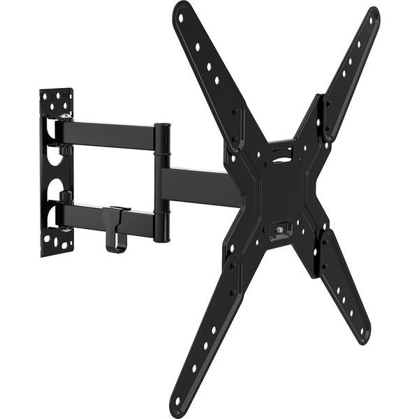 Suport TV de perete ECG LD 174201, 17″- 42″ (43 – 106 cm), rotire 90° si inclinare 2°-15°, 25 kg, VESA