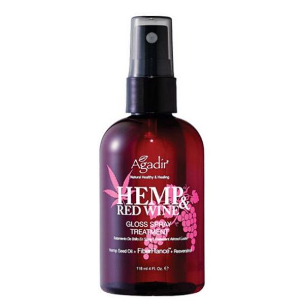 Spray pentru stralucire - agadir hemp   red wine gloss spray treatment, 118 ml