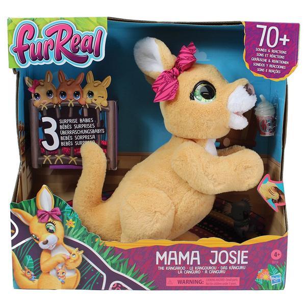 Cangur interactiv Hasbro Fur Real Mama Josie