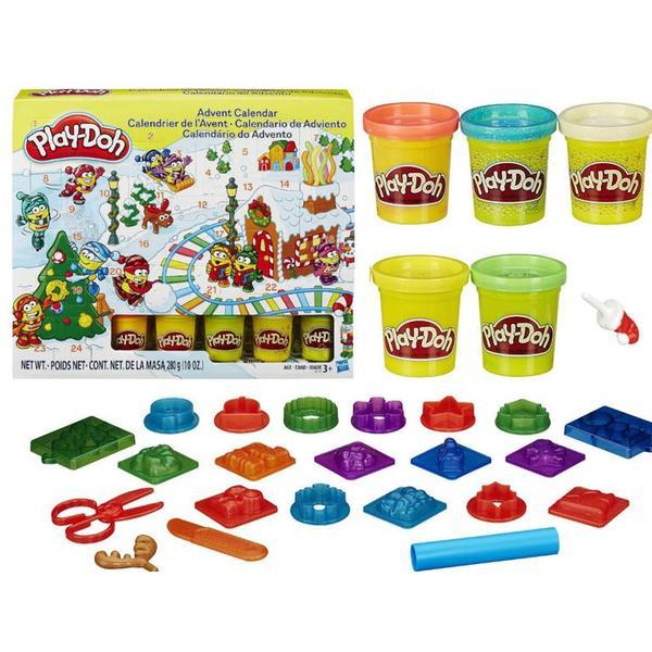 Set de joaca cu plastilina hasbro play doh advent calendar