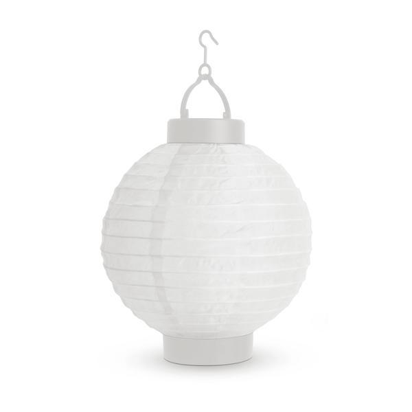 Lampion solar cu led alb, alb rece 21 cm - garden of eden