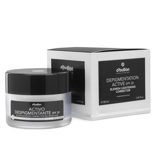 Crema corectoare pentru ten pigmentat spf 20 - d'bullon depigmentation active spf 20, 50 ml