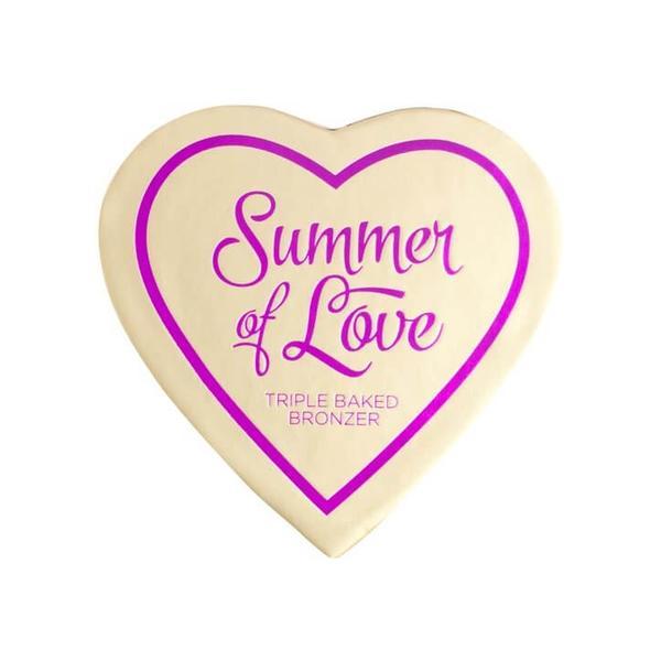 Iluminator bronzant pentru fata Make Up Revolution I Heart Makeup - Love Hot Summer 10 g