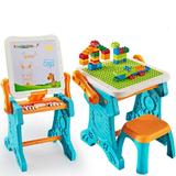 Set 2 in 1 Masuta desen si construit Easy Learning 