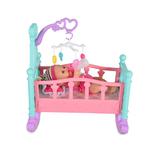 Set papusa cu patut si accesorii Tutu Love - Bebeking 8291