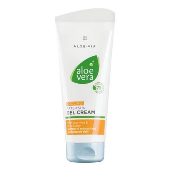 Cremă-gel de protecţie după plajă Aloe Via, 200 ml