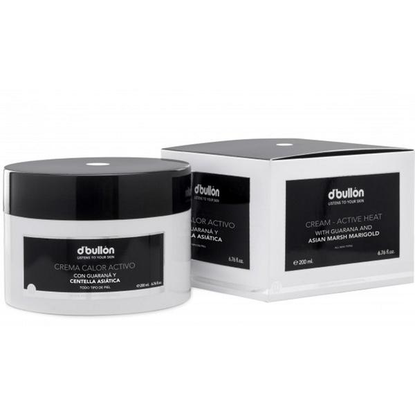 Crema Termica cu Guarana si Galbenele Asiatice de Mlastina - D'Bullon Cream Active Heat, 200 ml