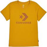 Tricou femei Converse Center Front Logo 10018569-703, L, Maro