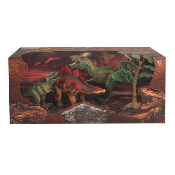 Set dinozauri 3 buc si accesorii