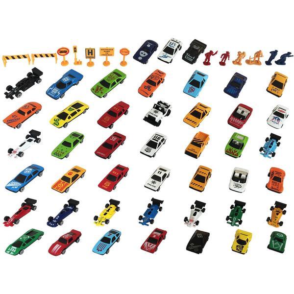Set 45 masinute metalice plus accesorii